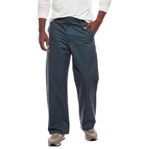 Oakley Mens  Allday Wide Leg Chino Pant, Blue